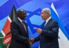 Israel Lifts Kenya Travel Restrictions After Protest by Ruto’s Government Ruto with Israel PM Benjamin Natenyahu