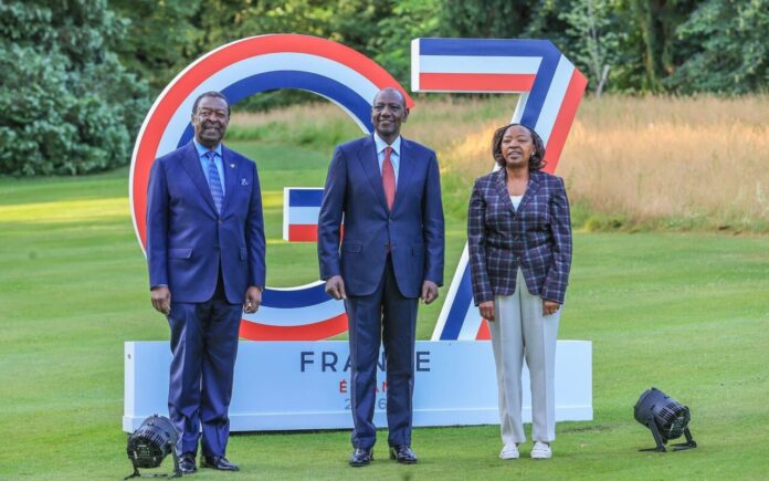 Ruto France G7 The government this week Kenya