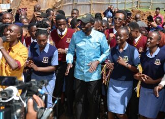 Ruto Delivers on Promise as KMTC Students Set to Access HELB Funding Ruto with KMTC students, now eligible for HELB funding
