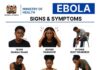 Know the Signs of Ebola, Health Officials Urge Kenyans Know the Signs of Ebola, Health Officials Urge Kenyans