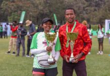Ng’eno, Kalondu Triumph as 500 Runners Turn Out for Safaricom CEO Run
