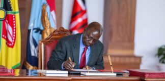 President Ruto signs CBK reform law to strengthen banking oversight and financial stability Ruto CBK bill 2026