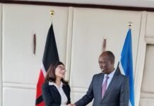Kinyanjui Holds Farewell Meeting With Outgoing EU Ambassador Henriette Geiger