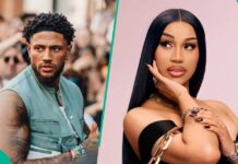 Cardi B Spotted Dining With Nigerian Goalkeeper Maduka Okoye Again In Italy