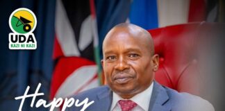 UDA Party Honors Deputy President Kithure Kindiki on His Birthday