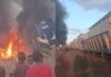 Kenya Railways Investigates Cause of Cargo Train Fire Along Magadi Rail Corridor