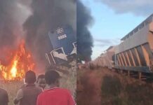 Kenya Railways Investigates Cause of Cargo Train Fire Along Magadi Rail Corridor