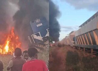Kenya Railways Investigates Cause of Cargo Train Fire Along Magadi Rail Corridor