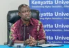 Kenyatta University Names Prof John Okumu as Substantive Vice Chancellor