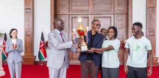 Ruto Hosts Students Behind Kenya’s Historic Huawei ICT Global Victory