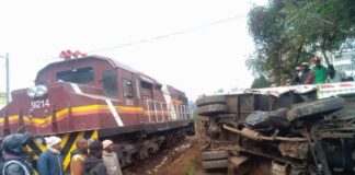 3 Survive Horror Train Crash at Limuru Railway Crossing