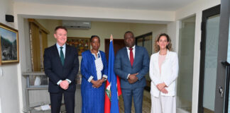 Monica Juma Meets Haiti Justice Minister on Security