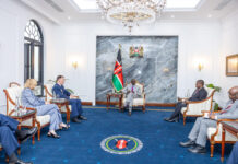 Ruto Meets AFRICOM Commander Dagvin Anderson to Strengthen Kenya-US Security Partnership