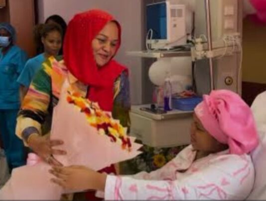Zanzibar First Lady Mariam Mwinyi Visits Zuchu And Diamond Platnumz After Baby Girl’s Birth