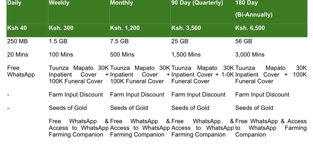 Safaricom Brings New ‘Bundle Ya Wakulima’ to Meru Farmers
