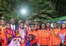 Kenya U20 Team Welcomed Home After Winning 11 Medals At World Championships