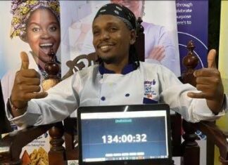 Chef Yusuf Garani Breaks Guinness World Record with 130-Hour Barbecue Marathon In Mombasa
