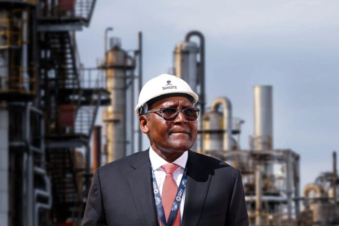 image Dangote Seeks Government Protection for KSh2.2 Trillion Lamu Oil Refinery