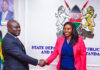 Health PS Mary Muthoni Meets Kisii Health Executive to Advance Universal Health Coverage
