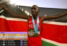 Kenya Shines In Oregon As Emmanuel Kiprono Wins Gold And Antasha Cheptoo Takes Bronze