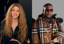 Burna Boy And Shakira’s “Dai Dai” Still Remain Top On Global Spotify Chart