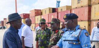IG Kanja Attends Groundbreaking of Dangote Petroleum Refinery in Lamu