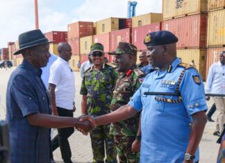 IG Kanja Attends Groundbreaking of Dangote Petroleum Refinery in Lamu