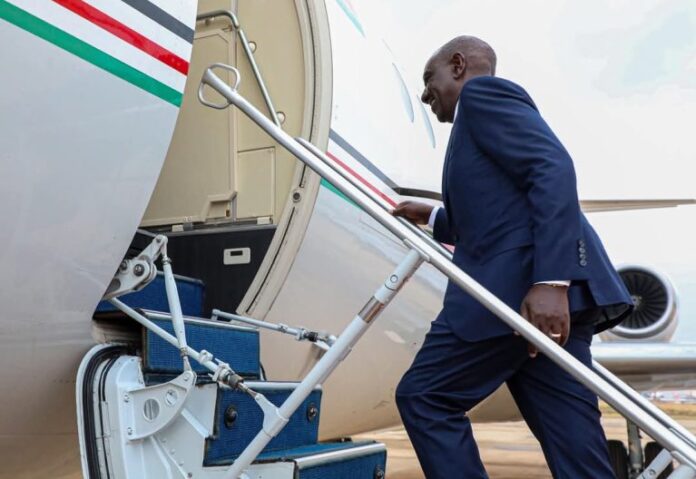 Ruto flying Ruto flying New York
