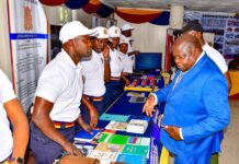 DCI Director Philip Ouma Engages Public on Police Services at Nairobi Trade Fair
