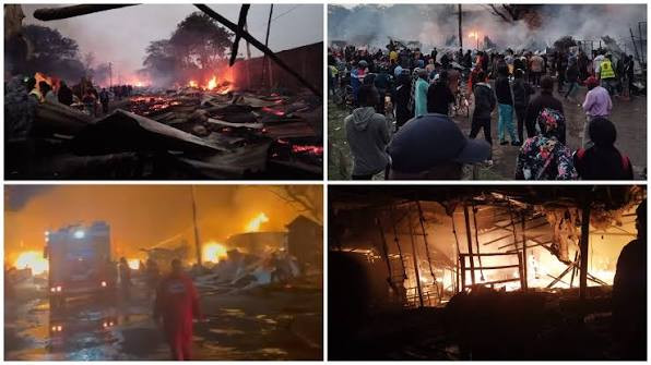 image Ruiru Traders Count Losses After Fire Destroys Stalls