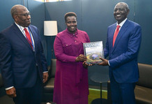 Ruto Meets Uganda VP Alupo in New York to Strengthen Ties