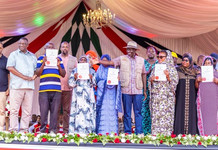 Ruto Issues 26,000 Title Deeds to Lunga Lunga Residents