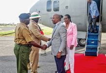 Kindiki Arrives in Lamu Ahead of Dangote Refinery Groundbreaking