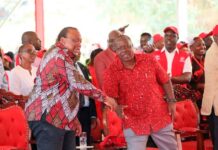 Uhuru Hands Over Jubilee Leadership to Matiang’i Ahead of NDC
