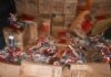 Suspects Abandon Running Car After Police Chase in Trans Nzoia, 816 Alcohol Bottles Recovered