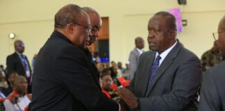 Matiang’i, Kituyi Join Laban Ayiro to Mourn Wife Agnes