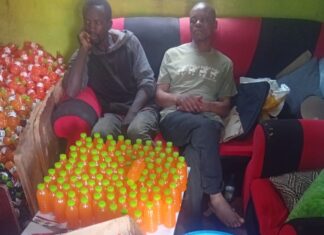 Counterfeit Juice Factory Busted in Kabete, Two Suspects Arrested
