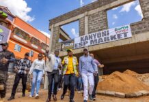 Kanyoni Sh56 Million Market Nears Completion at 80 Per Cent