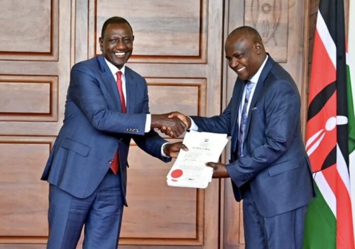 Ruto Mbadi Cabinet