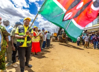 Kindiki Takes Development Message to Thika, Calls for Peaceful Politics