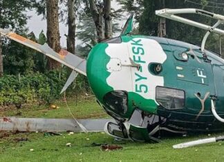 Ruto’s PS Among Five Who Escaped Unhurt After Kericho Helicopter Crash