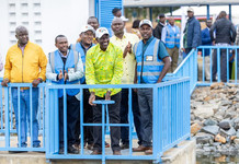 Ruto Commissions KSh147 Million Ziwa 2 Earth Dam Irrigation Project in Uasin Gishu