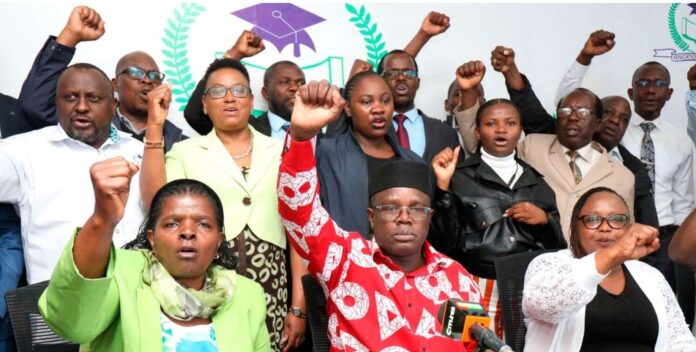 UASU Wasonga Lecturers