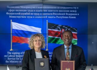 Kenya Signs MoU With Russia To Modernize Labour Inspection Systems